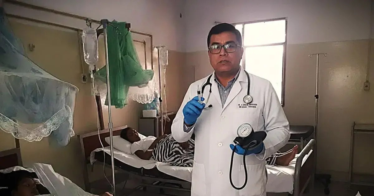 Dr. Juan Carlos González, director del Hospital Municipal Bernardino Gil Julio.