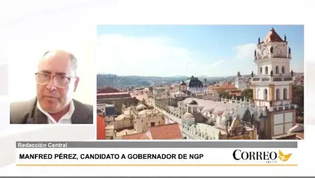 Manfred Pérez Hassenteufel, senador del PDC y candidato de NGP.