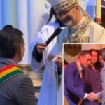 Presidente y vicepresidente de Bolivia se dan la mano en acto público en Oruro