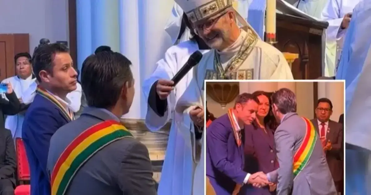 El encuentro de Paz y Lara.