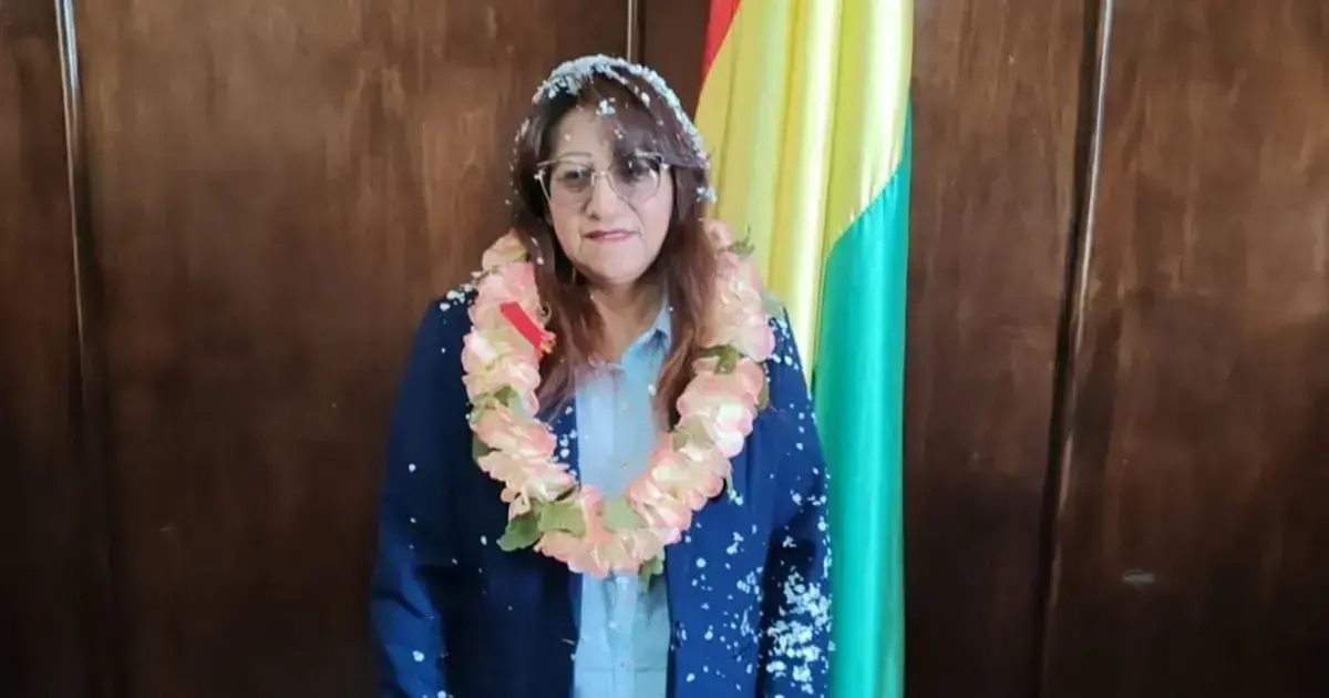 Cruz fue electa por el Concejo Municipal de Potosí como nueva autoridad edil