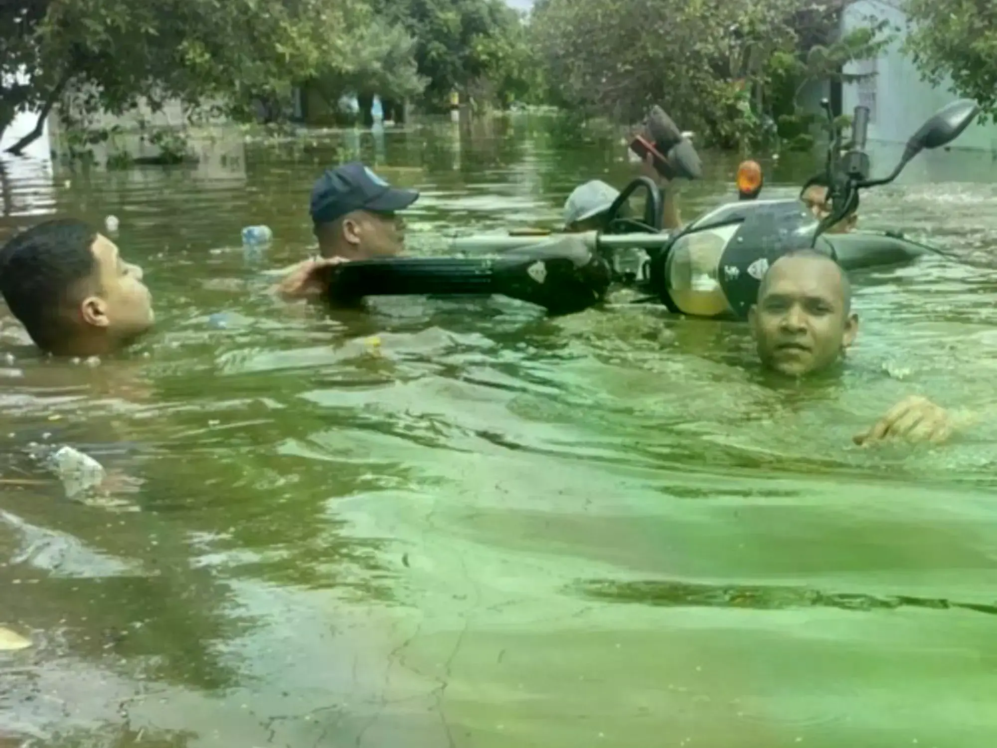 Inundaciones en el departamento de Córdoba, Colombia.