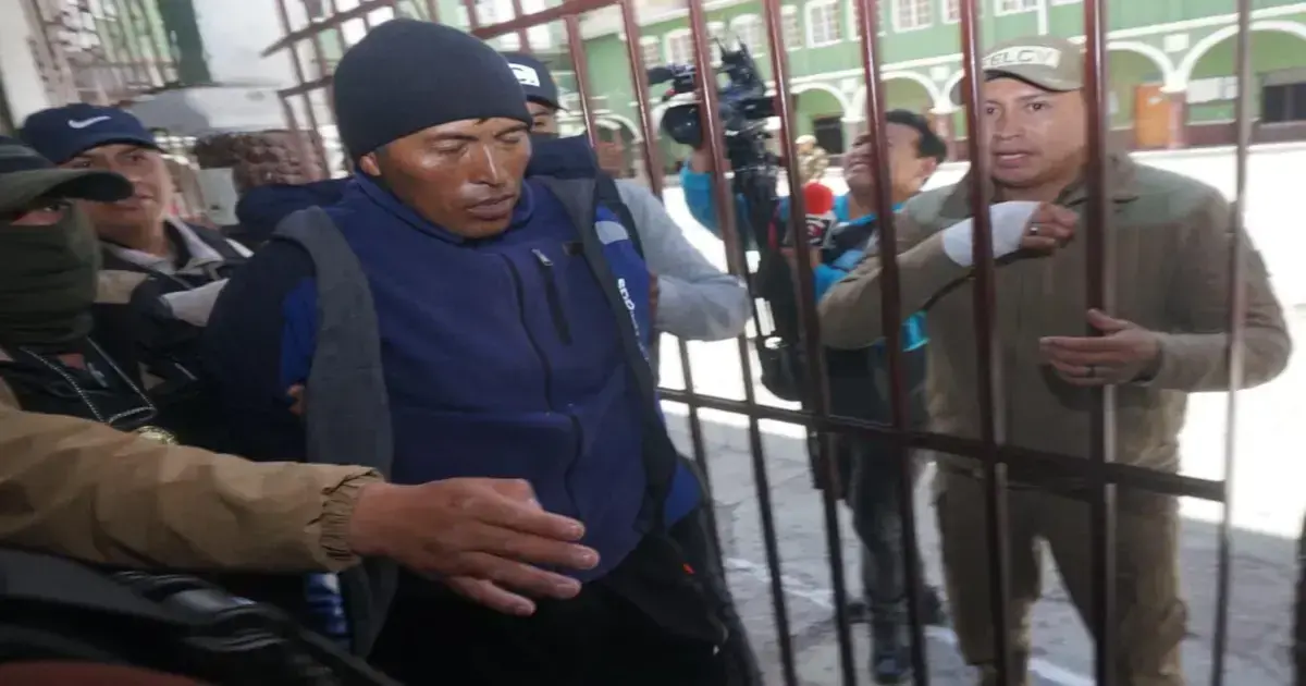 El hombre sindicado del crimen de Elsa, en La Paz.