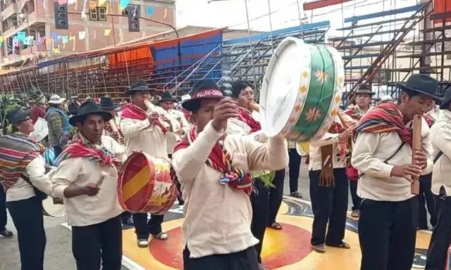 El Anata Andino en Oruro.