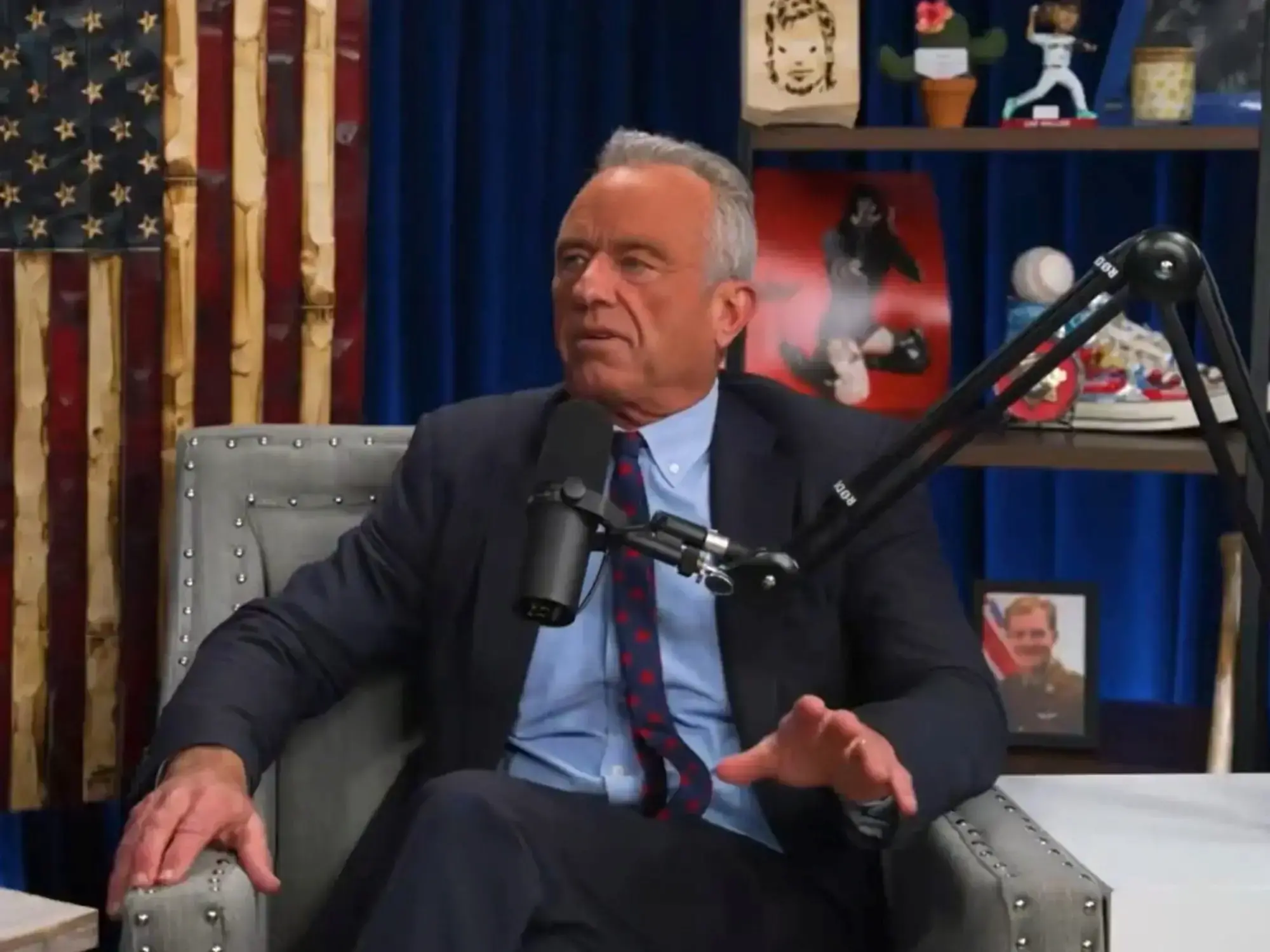 Robert Kennedy Jr. tiene un pasado vinculado a las drogas y las adicciones.