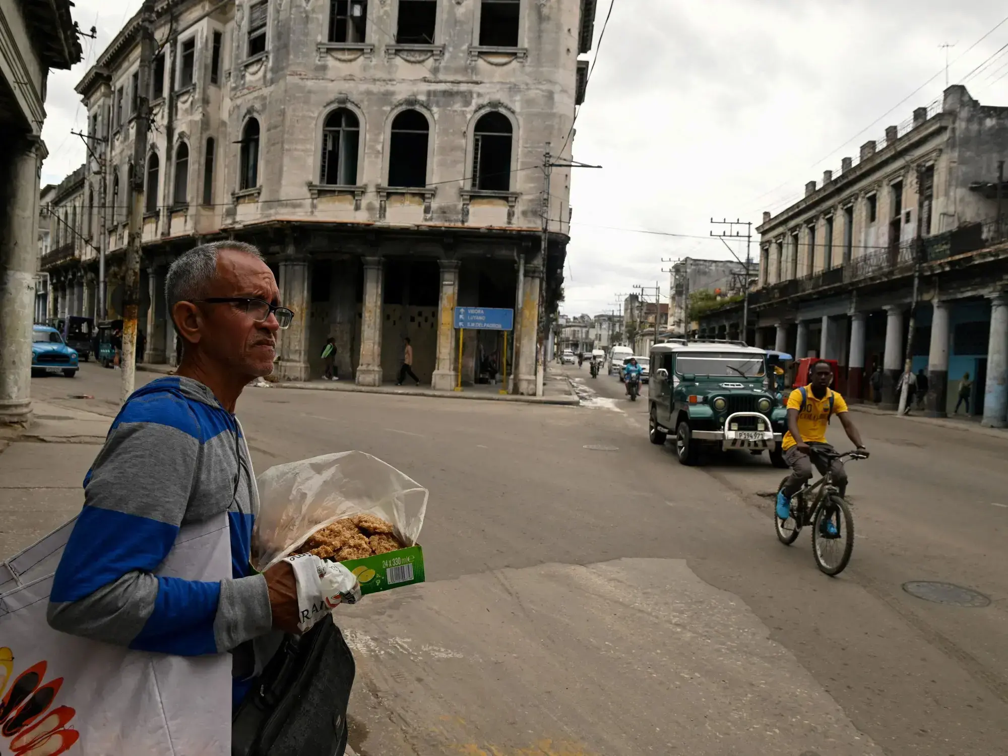 Una estampa de La Habana y la crisis cubana.