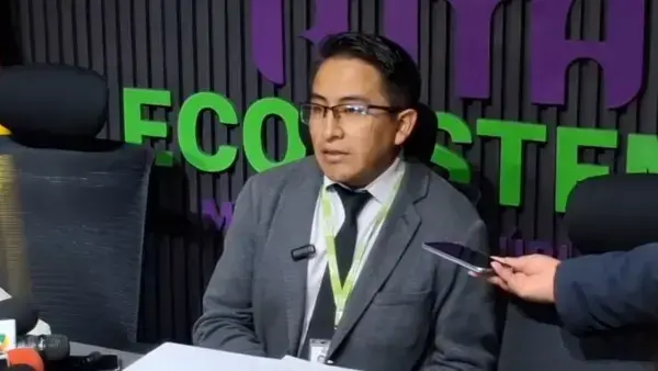 El coordinador Anticorrupción de la Fiscalía Departamental de La Paz, David Torrez.