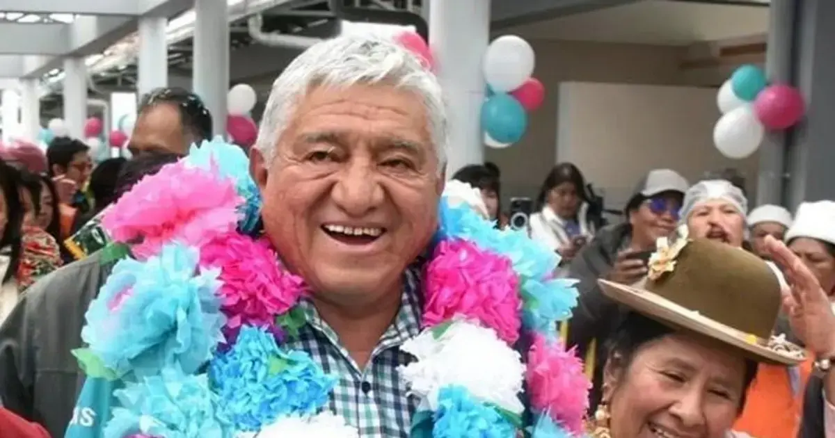 Iván Arias, alcalde de La Paz.