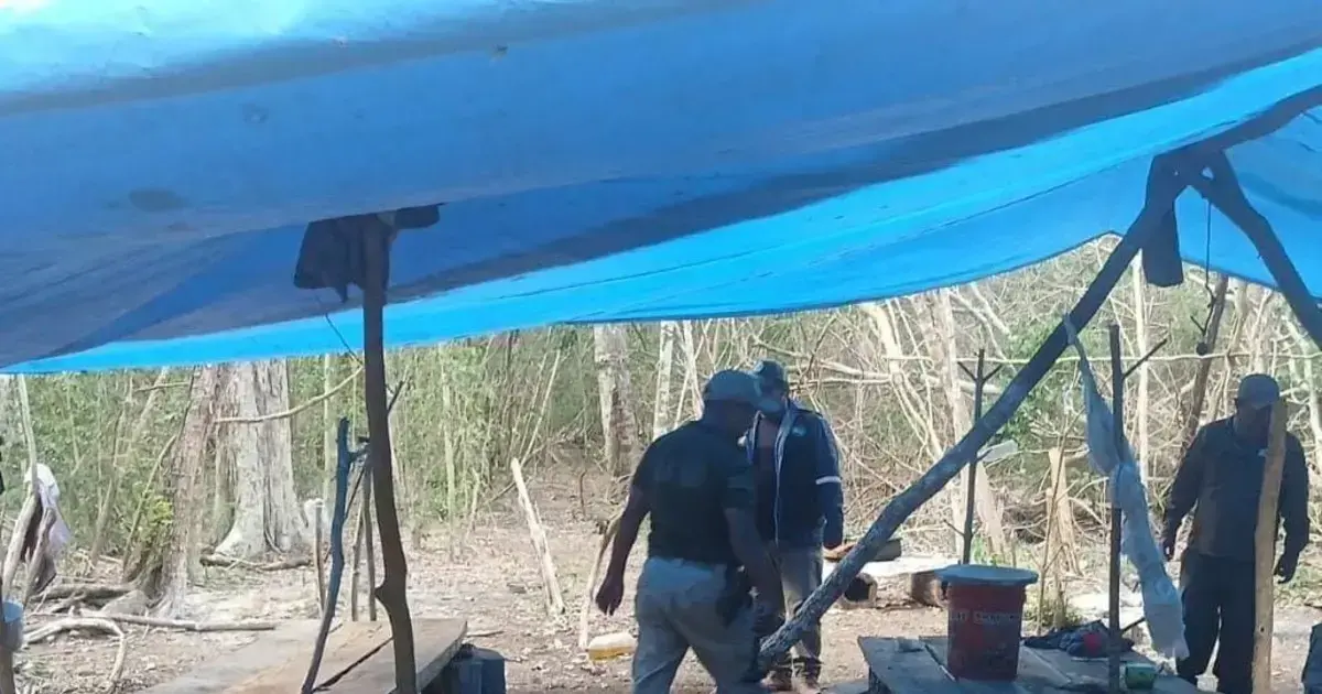 El operativo se realizó en el área interna de la reserva de Otuquis.