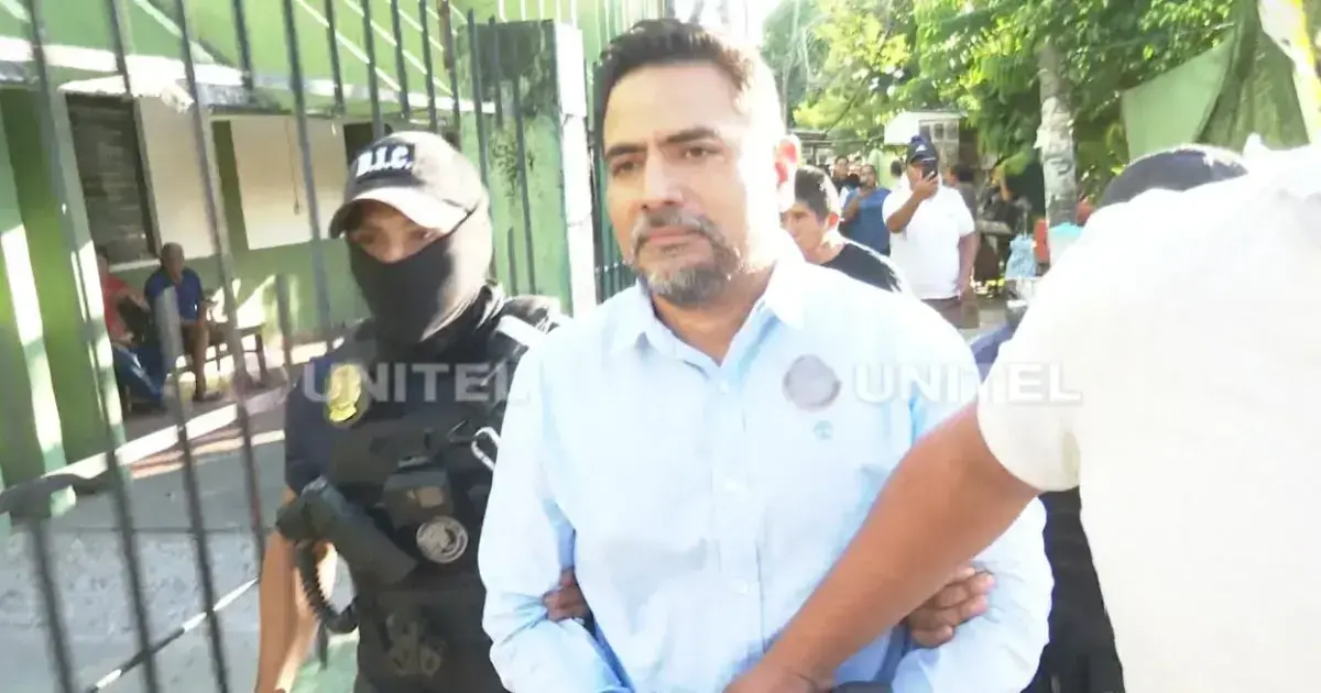 Pastor Marco Núñez del Arco en audiencia cautelar.