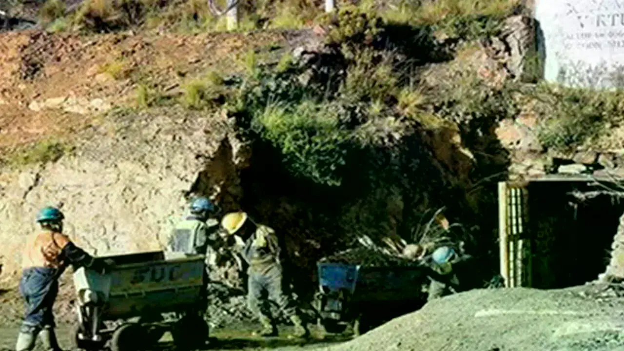 Foto referencial de la mina en Potosí.