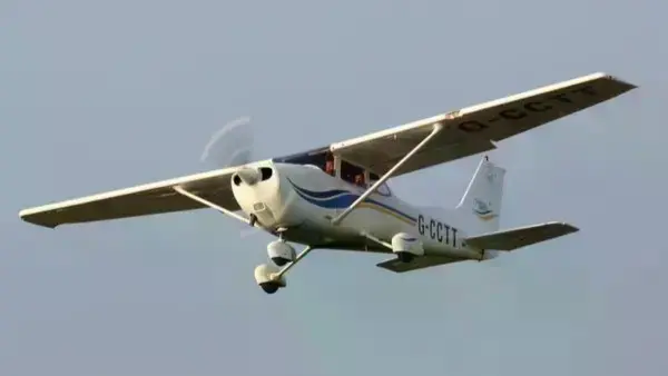 Imagen referencial de una avioneta.