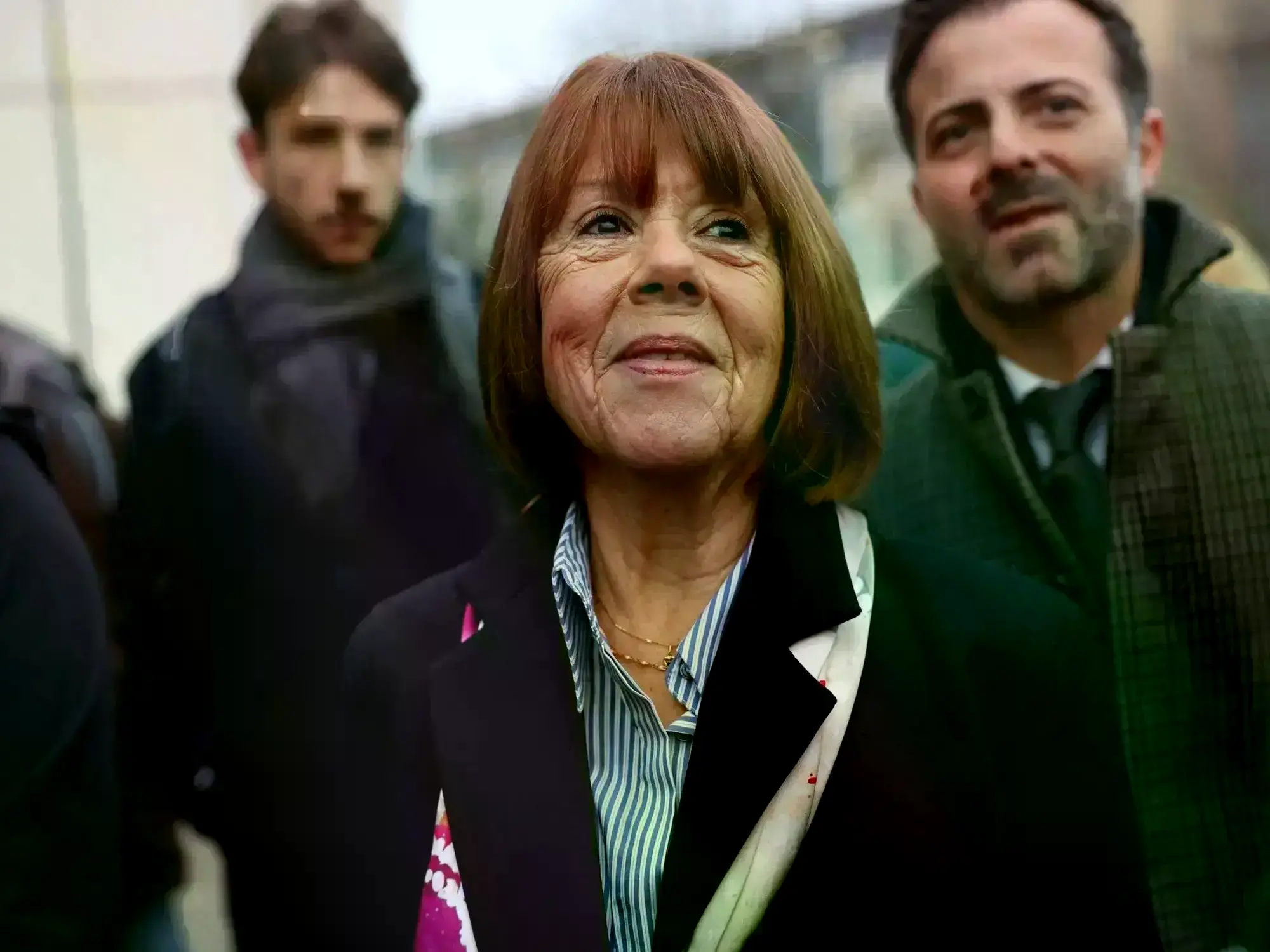 Gisèle Pelicot durante el juicio en Avignon en septiembre de 2024.