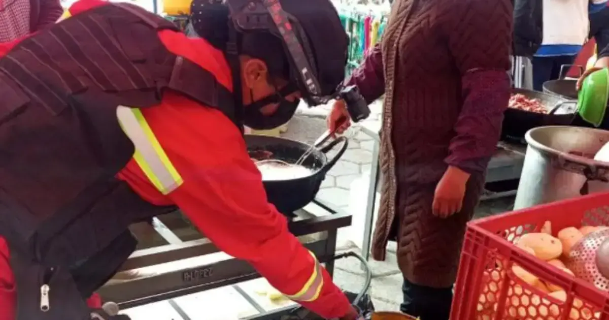 Bomberos realiza controles en el trayecto de la entrada