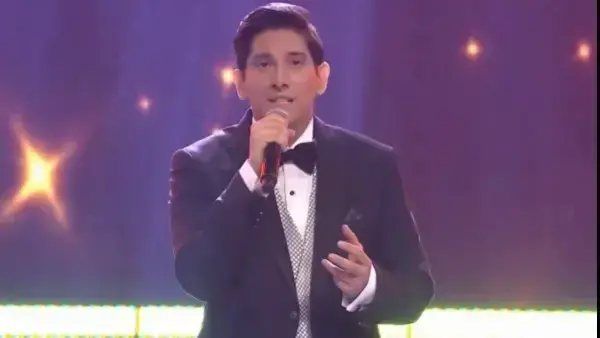 El cantante boliviano Leo Rosas.