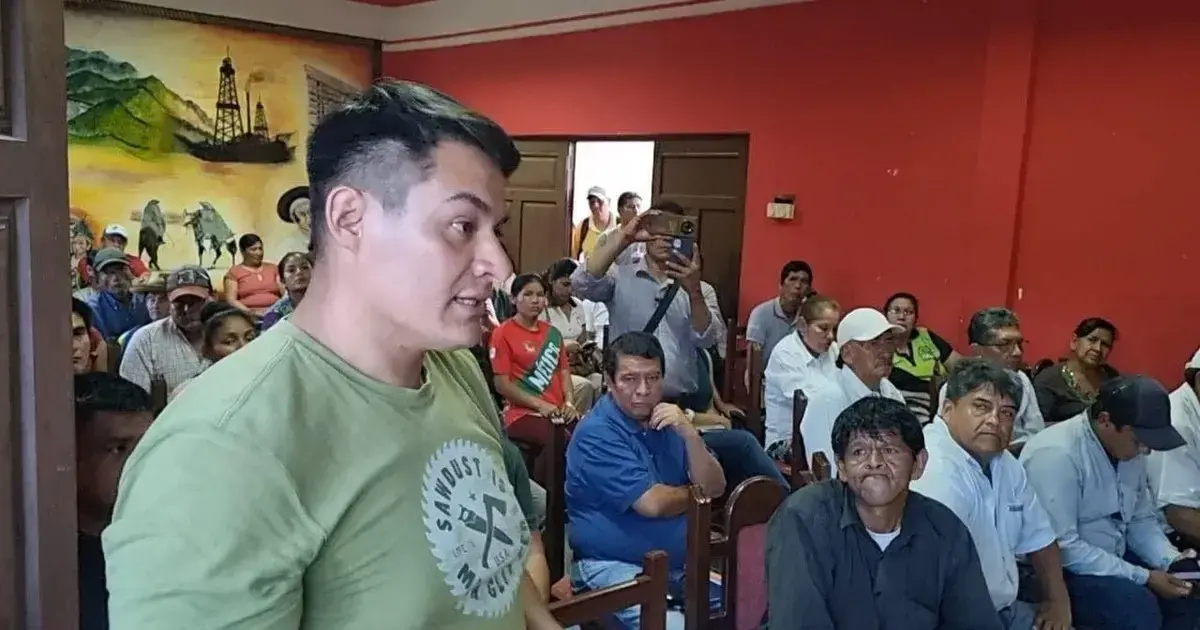 Rodrigo Altamirano, defensor activo de la Reserva de Tariquia, es candidato a alcalde