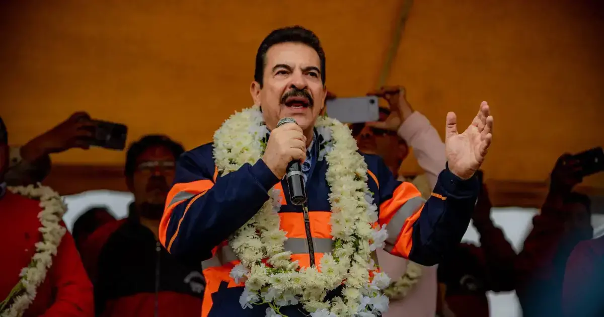 Manfred Reyes Villa, candidato a la Alcaldía de Cochabamba por APB-Súmate.