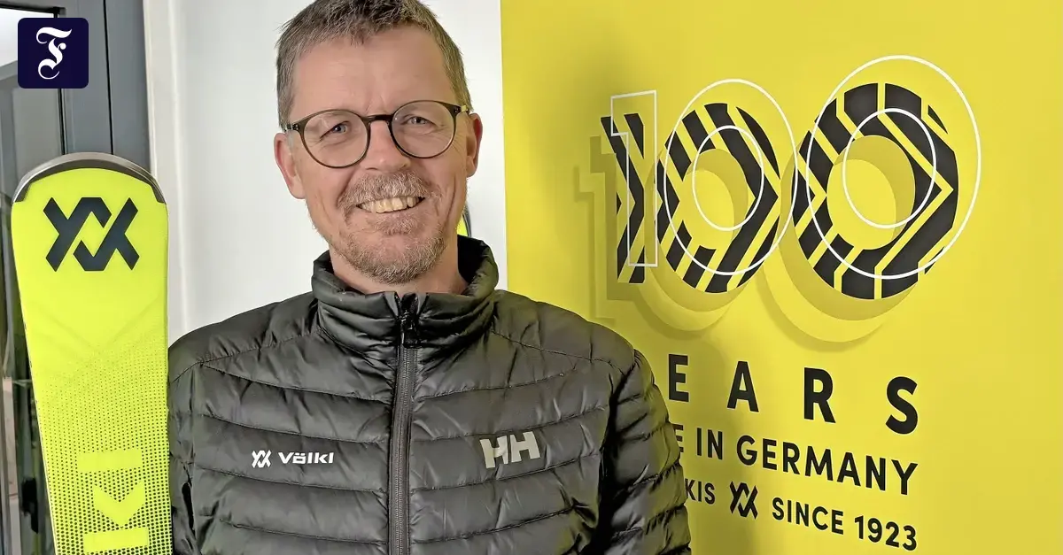 Andreas Mann, un vida dedicada a los esquís, en Straubing.