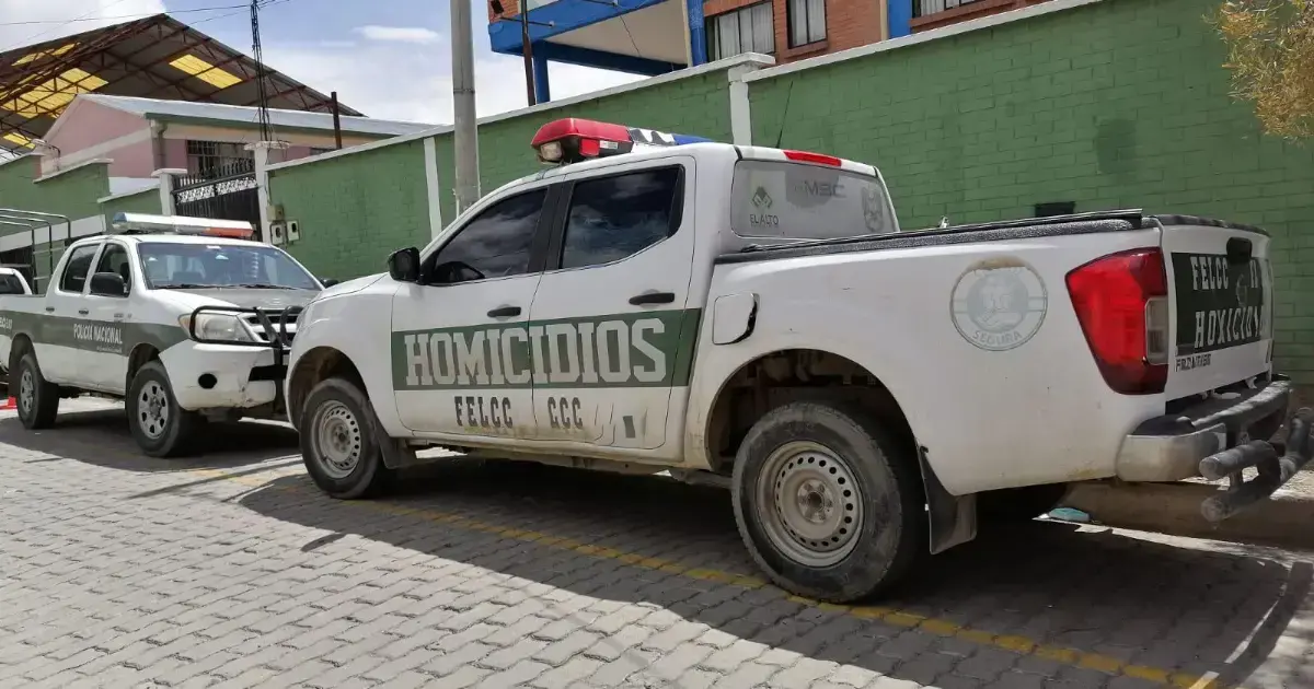 Personal policial investiga el hecho