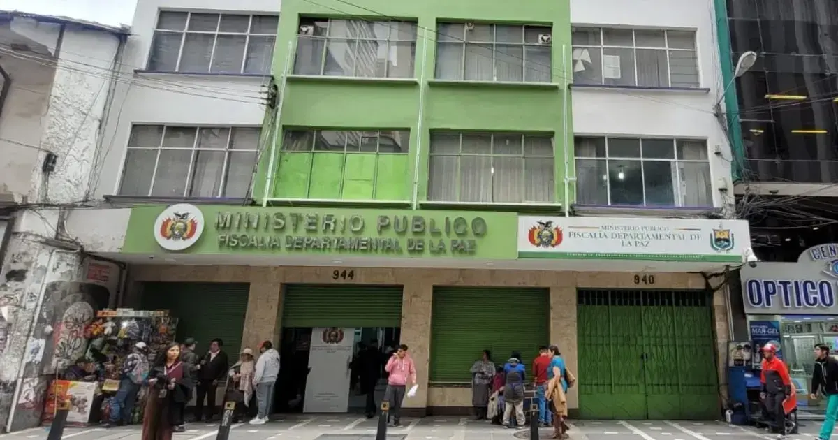 Edificio de la Fiscalía de La Paz.