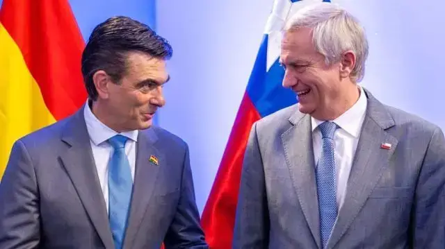 Rodrigo Paz y José Antonio Kast