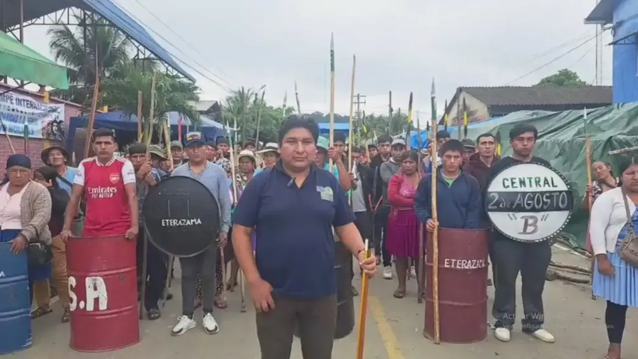 Los 'evistas', en defensa de su líder, Evo Morales.