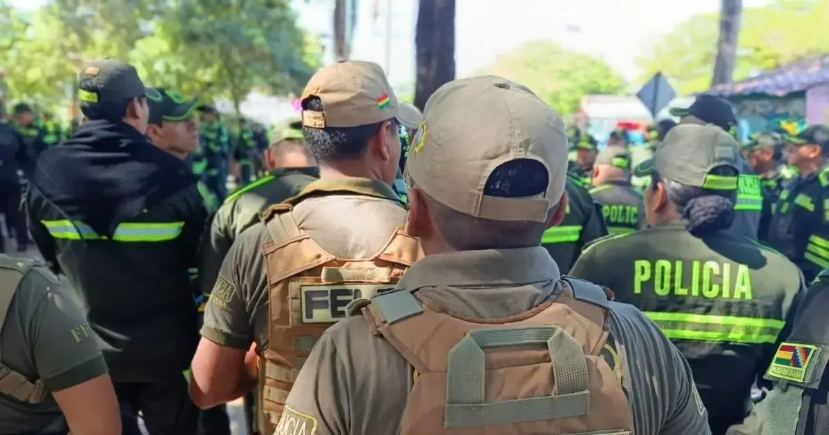 Agresión a patrulla policial en Sacaba (Foto referencial)