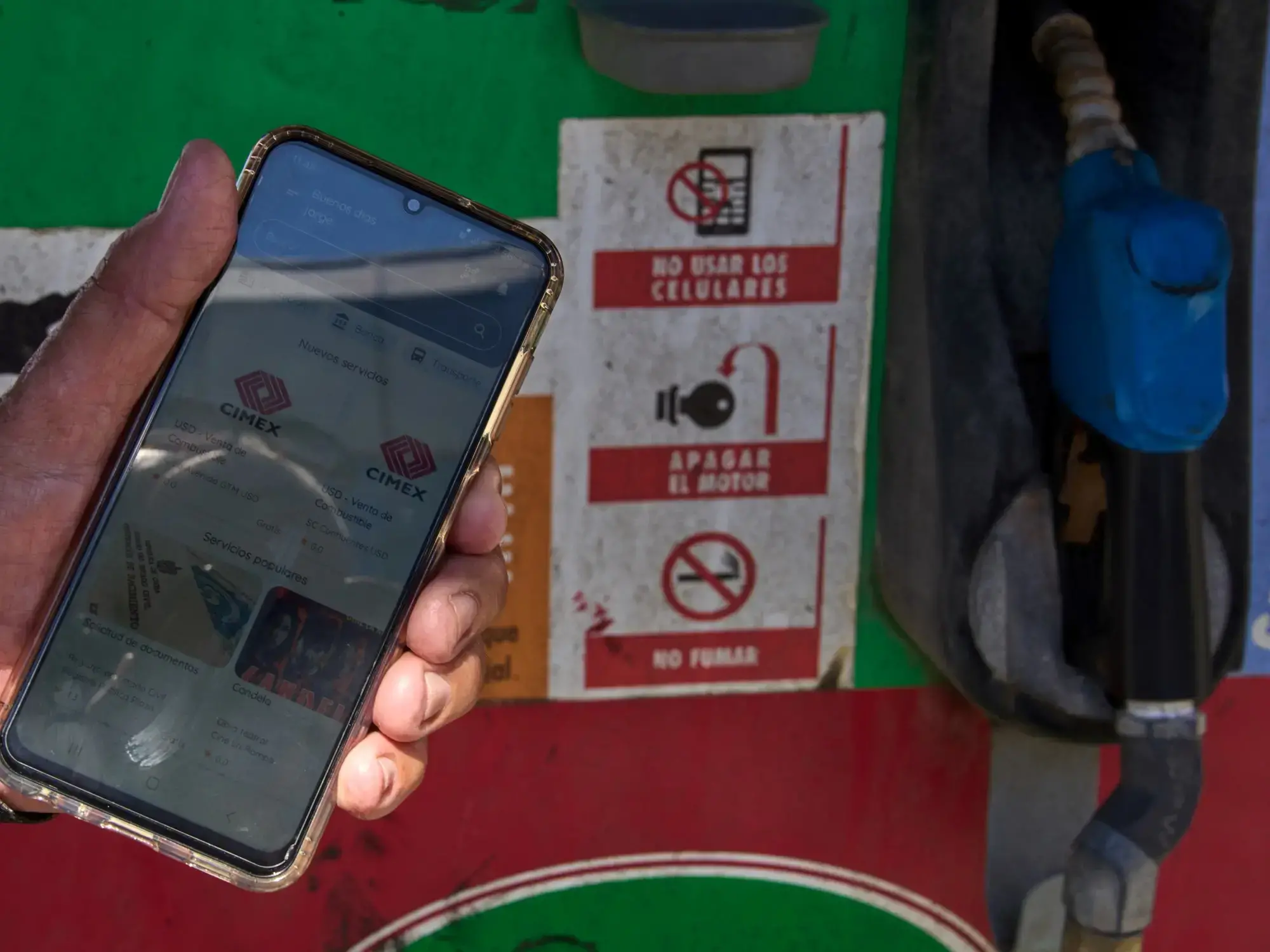 La app estatal 'El Ticket', controversial método del régimen de Cuba para acceder a nafta en la isla.