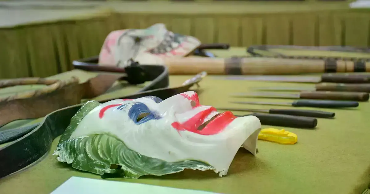 Objetos secuestrados en los operativos contra las pandillas en Sucre.