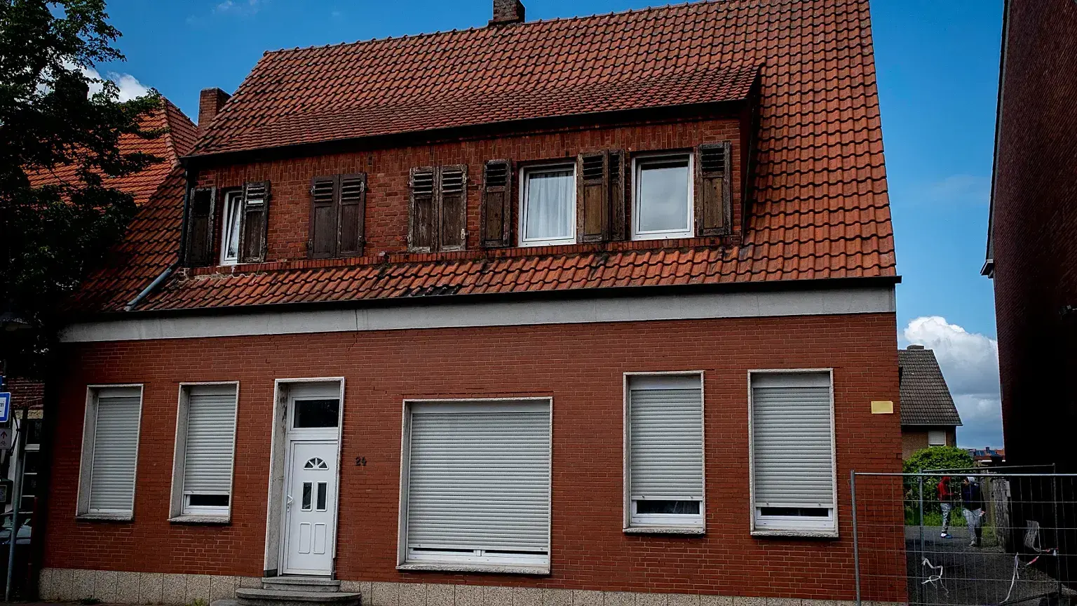 Un alojamiento de trabajadores de Europa del Este en Rosendahl, Alemania, en una foto de archivo.