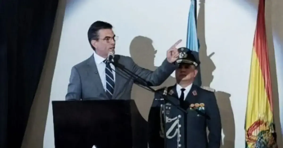 Rodrigo Paz en un encuentro con empresarios en Cochabamba.