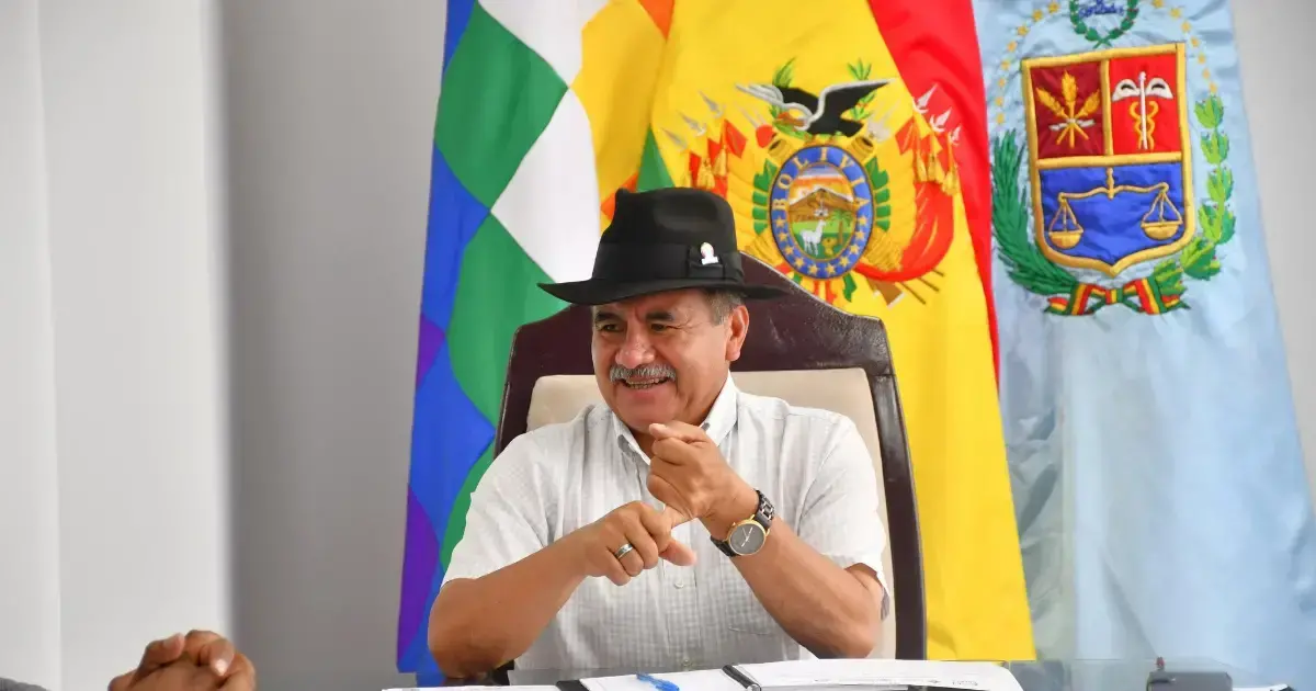 El gobernador Humberto Sánchez.