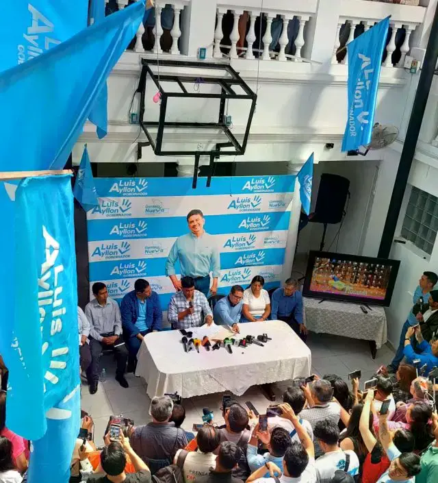 Luis Ayllón, este jueves.