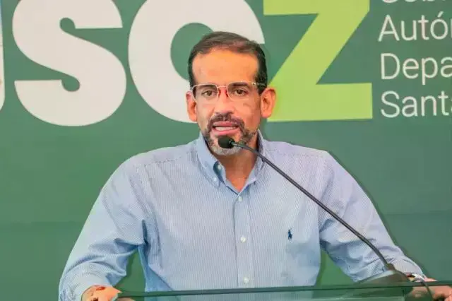 El gobernador de Santa Cruz, Luis Fernando Camacho.