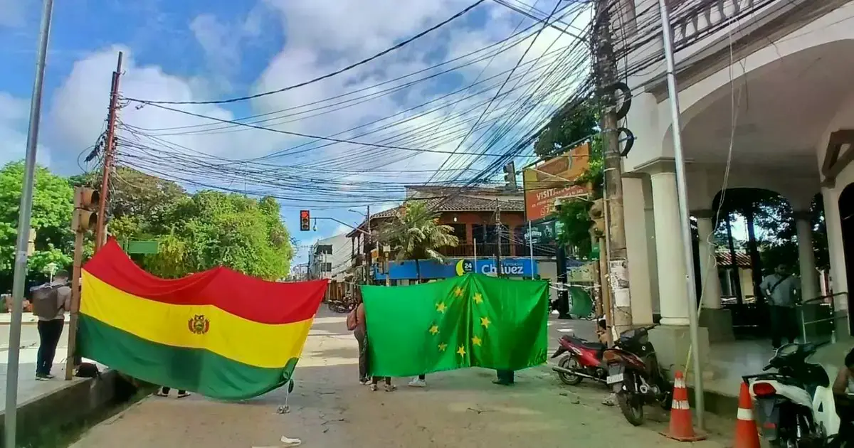 Bloqueo en Trinidad.