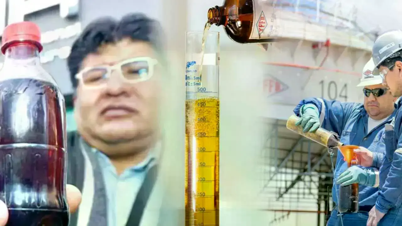 Foto referencial de gasolina en Bolivia.