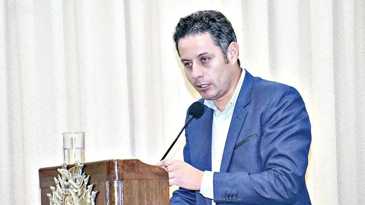 El vicepresidente de Bolivia, Edmand Lara, en una fotografía de archivo.