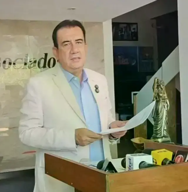 El abogado, exfiscal y político Jaime Soliz.