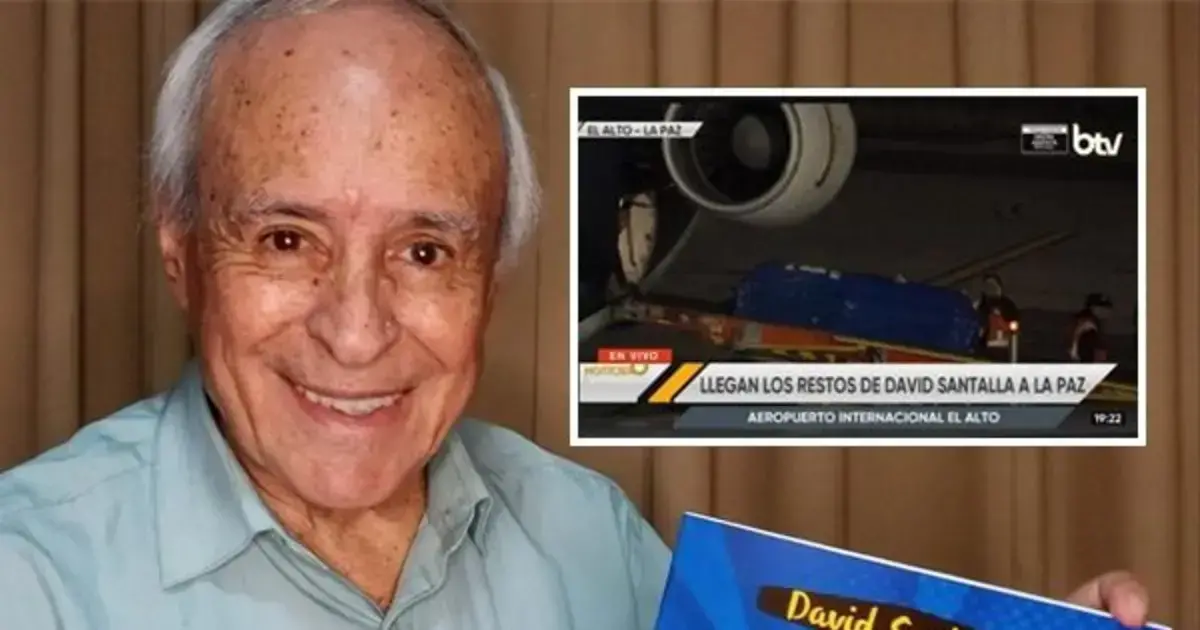 El camión de la película "Mi Socio" recibe el féretro en el aeropuerto.