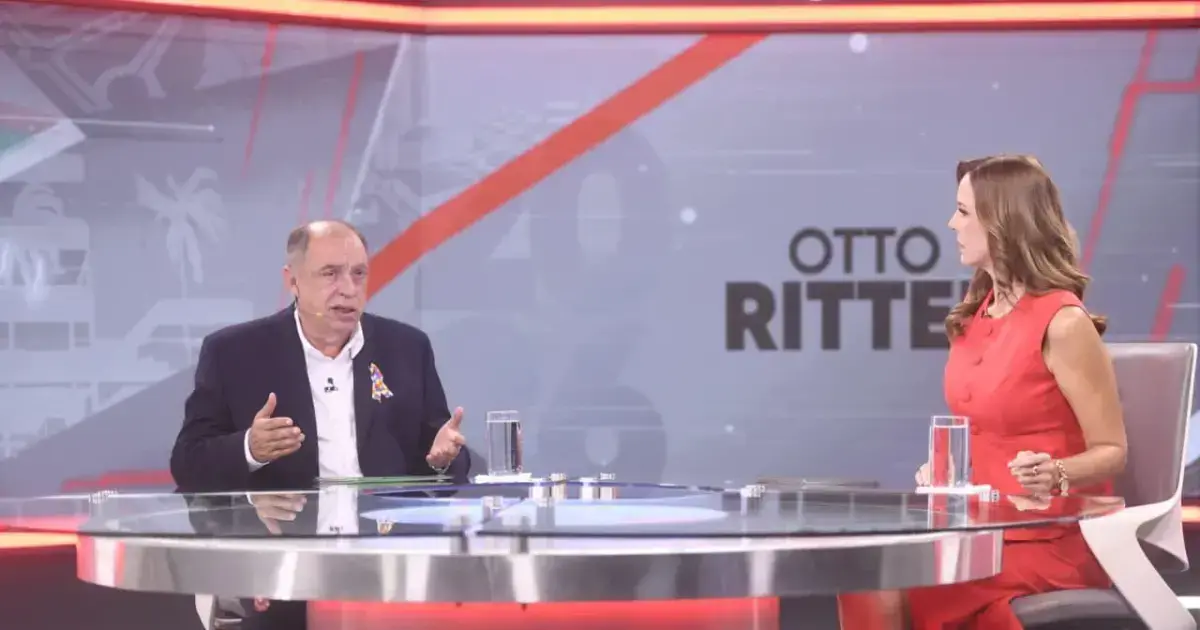 Otto Ritter, candidato a gobernador de Santa Cruz.