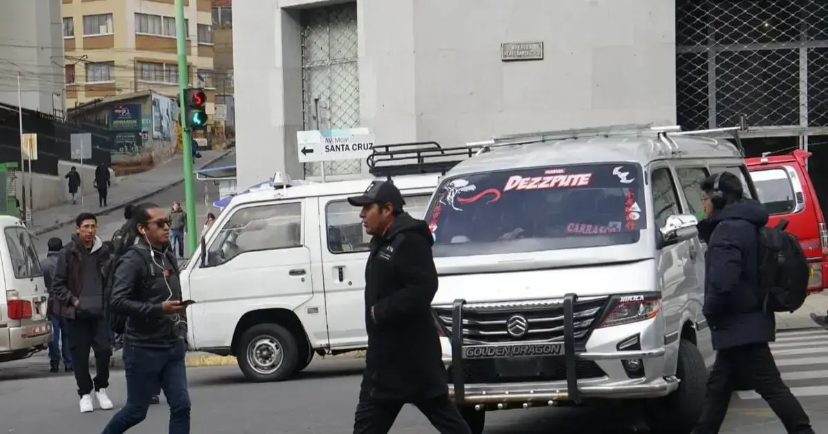 El bloqueo se realizaba cerca del Obelisco.