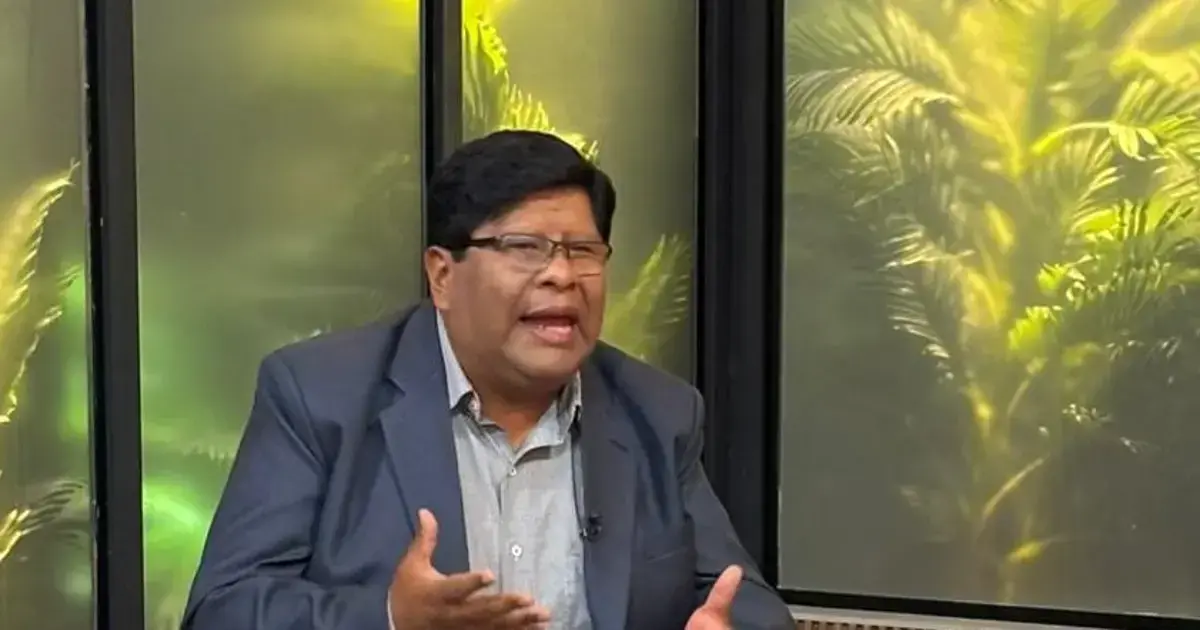 El candidato a la Alcaldía de El Alto por UPC, Eliser Roca.