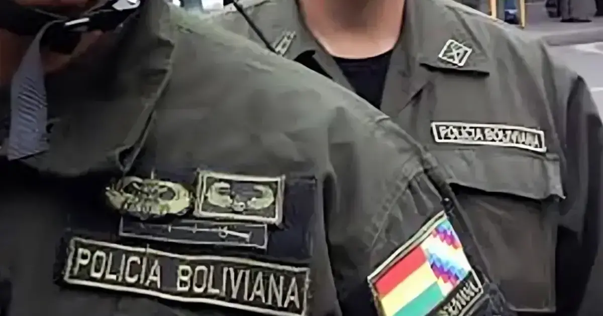 Policía Boliviana (ilustrativa)