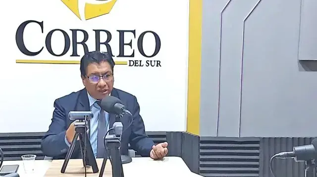 Favio Chacolla, presidente del Tribunal Electoral Departamental (TED).