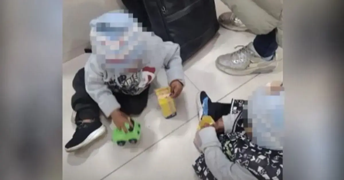 Menores abandonados.