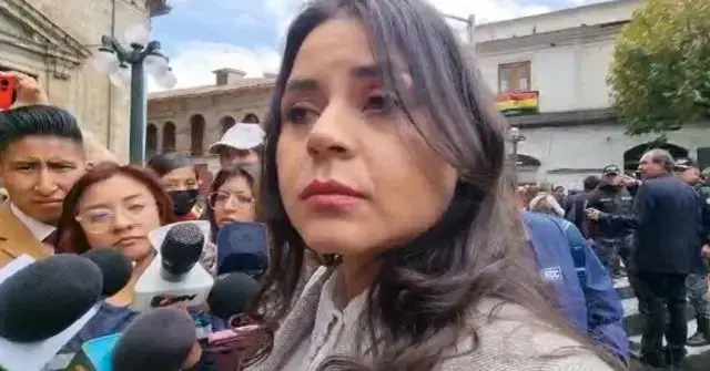 La vocera presidencial, Carla Faval.