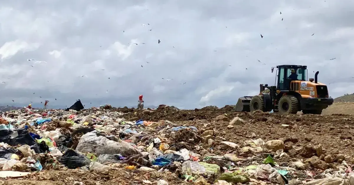 Botadero de la ciudad de El Alto.