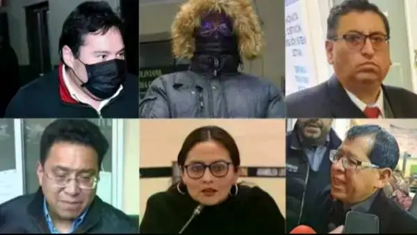 Implicados en el caso consorcio.