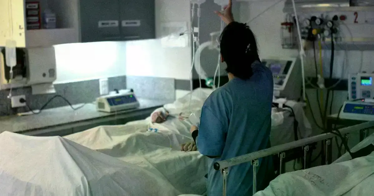 Paciente internado en un centro médico (imagen referencial)