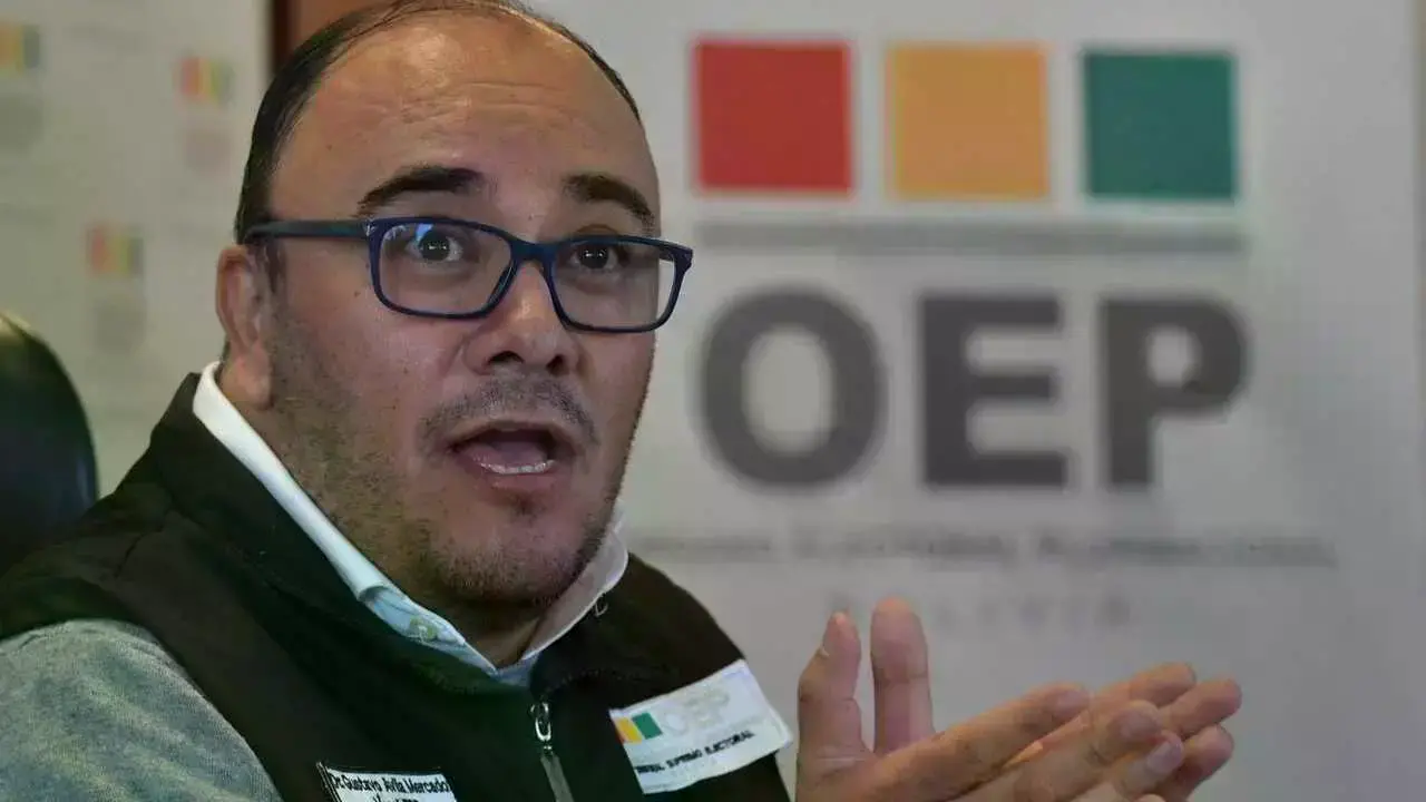 El presidente del Tribunal Supremo Electoral (TSE), Gustavo Ávila.